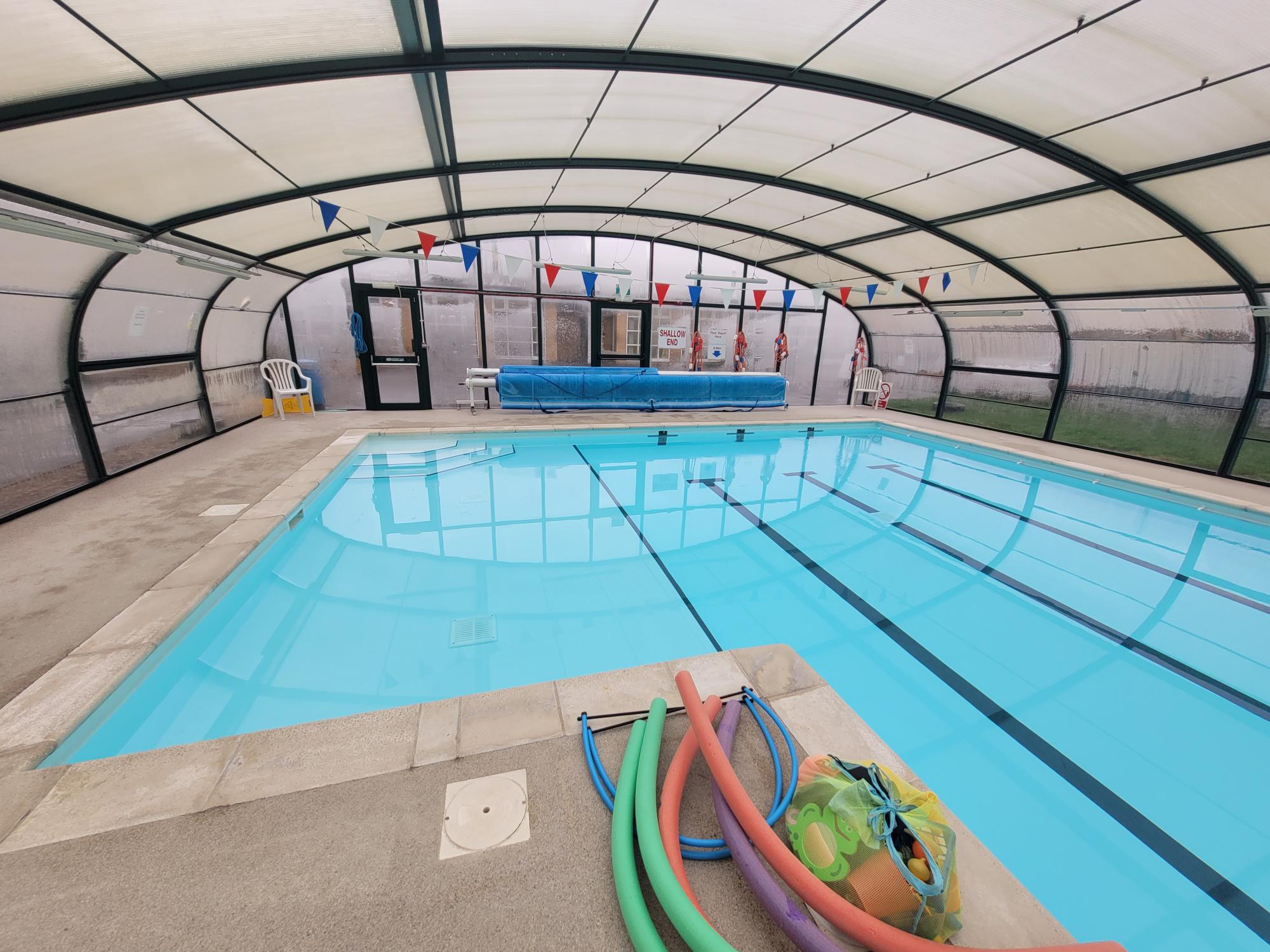 The Goldsworth covered pool